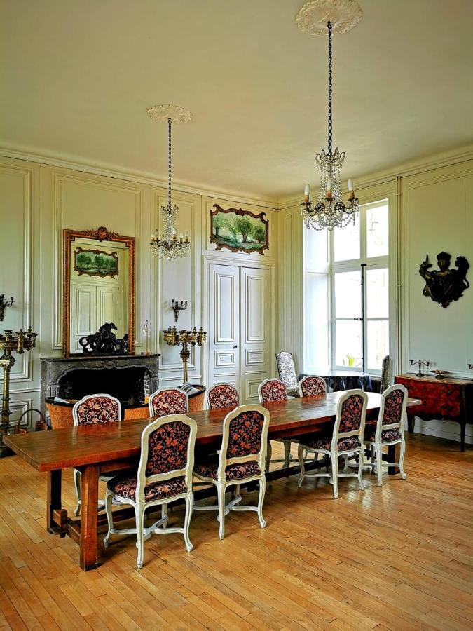 Hôtel du Château de Quinéville Exterior foto