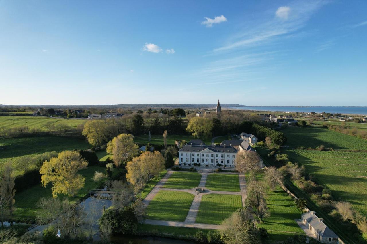Hôtel du Château de Quinéville Exterior foto